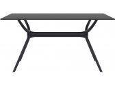 Стол пластиковый Siesta Contract Air Table 140 пластик, ламинат HPL черный Фото 1