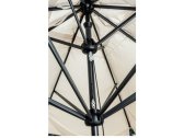 Зонт профессиональный телескопический Scolaro Leonardo Telescopic алюминий, акрил антрацит, слоновая кость Фото 4