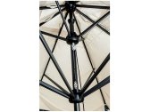 Зонт профессиональный телескопический Scolaro Leonardo Telescopic алюминий, акрил антрацит, слоновая кость Фото 5