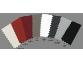 Зонт профессиональный Scolaro Napoli Standard алюминий, акрил антрацит, бордовый Фото 4