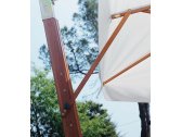 Зонт профессиональный Scolaro Palladio Braccio алюминий, акрил имитация ироко, терракота Фото 6