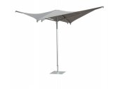 Зонт-парусник Scolaro Vela алюминий, акрил стальной, серо-коричневый Фото 4
