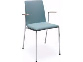 Кресло мягкое Profim Sensi K4H 2P металл, фанера, ткань, пенополиуретан Фото 1
