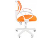 Кресло компьютерное Chairman 450 LT White металл, пластик, ткань, сетка, пенополиуретан белый, оранжевый Фото 4