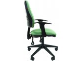 Кресло компьютерное Chairman 661 металл, пластик, ткань, пенополиуретан черный, зеленый Фото 4