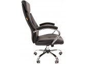 Кресло компьютерное Chairman 901 металл, экокожа, пенополиуретан черный/серый Фото 4