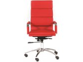 Кресло компьютерное Chairman 750 металл, экокожа, пенополиуретан красный Фото 2