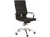 Кресло компьютерное Chairman 750 металл, экокожа, пенополиуретан черный Фото 1