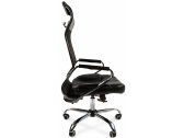 Кресло компьютерное Chairman 700 Сетка металл, экокожа, сетка, пенополиуретан черный Фото 4