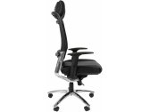 Кресло компьютерное Chairman Ergo 281 металл, пластик, кожа, сетка, пенополиуретан черный Фото 4
