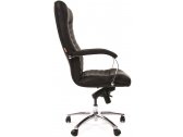 Кресло компьютерное Chairman 480 металл, кожа, пенополиуретан черный Фото 4