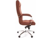 Кресло компьютерное Chairman 480 Эко металл, экокожа, пенополиуретан коричневый Фото 4