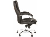Кресло компьютерное Chairman 795 металл, кожа, пенополиуретан черный Фото 4