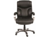 Кресло компьютерное Chairman 435 металл, пластик, кожа, пенополиуретан черный Фото 2