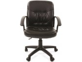 Кресло компьютерное Chairman 651 металл, пластик, экокожа, пенополиуретан черный Фото 2