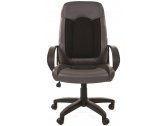 Кресло компьютерное Chairman 429 металл, пластик, экокожа, ткань, пенополиуретан серый/черный Фото 2