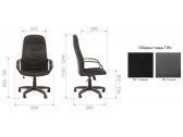 Кресло компьютерное Chairman 727 TW металл, пластик, ткань, пенополиуретан черный Фото 3