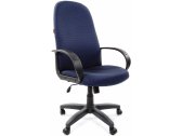 Кресло компьютерное Chairman 279 JP металл, пластик, ткань, пенополиуретан черно-синий Фото 1