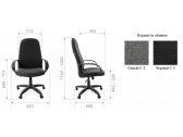Кресло компьютерное Chairman 279 C металл, пластик, ткань, пенополиуретан черный Фото 3