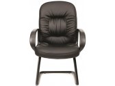 Кресло офисное для посетителей Chairman 416 V металл, пластик, экокожа, пенополиуретан черный Фото 2