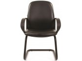 Кресло офисное для посетителей Chairman 279 V Эко металл, пластик, экокожа, пенополиуретан черный Фото 2