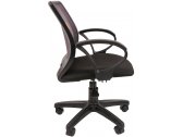 Кресло компьютерное Chairman 699 металл, пластик, ткань, сетка, пенополиуретан черный, серый Фото 4