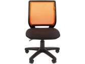 Кресло компьютерное Chairman 699 Б/Л металл, пластик, ткань, сетка, пенополиуретан черный, оранжевый Фото 2