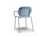 Кресло металлическое Scab Design Si-Si Barcode сталь голубой Фото 7