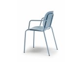 Кресло металлическое Scab Design Si-Si Barcode сталь голубой Фото 9