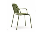 Кресло металлическое Scab Design Si-Si Barcode сталь оливковый Фото 5