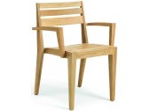 Кресло деревянное Ethimo Ribot тик натуральный Фото 1