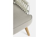 Кресло плетеное с подушками Garden Relax Kera тик, полипропилен, sunbrella натуральный, бежевый Фото 7