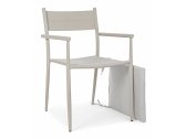 Кресло металлическое с подушкой Garden Relax Kendall алюминий, олефин светло-серый Фото 5
