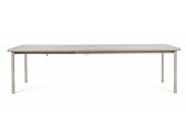 Стол металлический обеденный раздвижной Garden Relax Kendall алюминий светло-серый Фото 4