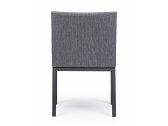 Кресло металлическое с обивкой Garden Relax Owen алюминий, текстилен, олефин антрацит, темно-серый Фото 4