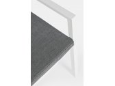 Кресло металлическое с подушкой Garden Relax Helina алюминий, spunpoly белый, серый Фото 7