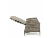 Кресло плетеное с подушками Garden Relax Darrel алюминий, искусственный ротанг, олефин кофе, бежевый Фото 5