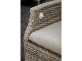 Кресло плетеное с подушками Garden Relax Darrel алюминий, искусственный ротанг, олефин кофе, бежевый Фото 9