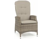 Кресло плетеное с подушками Garden Relax Darrel алюминий, искусственный ротанг, олефин кофе, бежевый Фото 1
