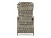 Кресло плетеное с подушками Garden Relax Darrel алюминий, искусственный ротанг, олефин кофе, бежевый Фото 6