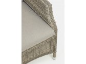 Кресло плетеное с подушками Garden Relax Darrel алюминий, искусственный ротанг, олефин кофе, бежевый Фото 8