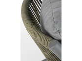Кресло плетеное с подушками Garden Relax Aloha алюминий, полиэстер антрацит, серый Фото 5