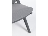 Кресло плетеное с подушками Garden Relax Aloha алюминий, полиэстер антрацит, серый Фото 8