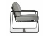 Кресло металлическое с подушками Garden Relax Merrigan алюминий, олефин антрацит, серый Фото 4