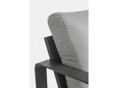 Кресло металлическое с подушками Garden Relax Merrigan алюминий, олефин антрацит, серый Фото 6