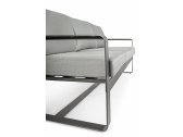 Диван металлический с подушками Garden Relax Merrigan алюминий, олефин антрацит, серый Фото 4