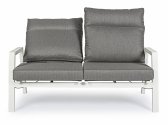 Диван металлический с подушками Garden Relax Kledi алюминий, текстилен, олефин белый, серый Фото 8