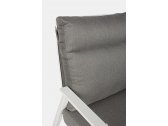 Диван металлический с подушками Garden Relax Kledi алюминий, текстилен, олефин белый, серый Фото 14