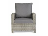 Кресло плетеное с подушками Garden Relax Kent алюминий, искусственный ротанг, олефин серый Фото 2