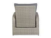 Кресло плетеное с подушками Garden Relax Kent алюминий, искусственный ротанг, олефин серый Фото 5